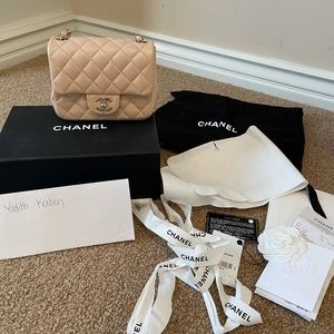 2021 Chanel 21s mini square bag